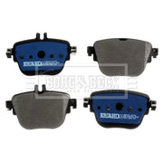 Borg & Beck 4 x Rear Brake Pad Set BBP2673