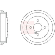 Apec Brake Drum Assembly Rear DRM9204