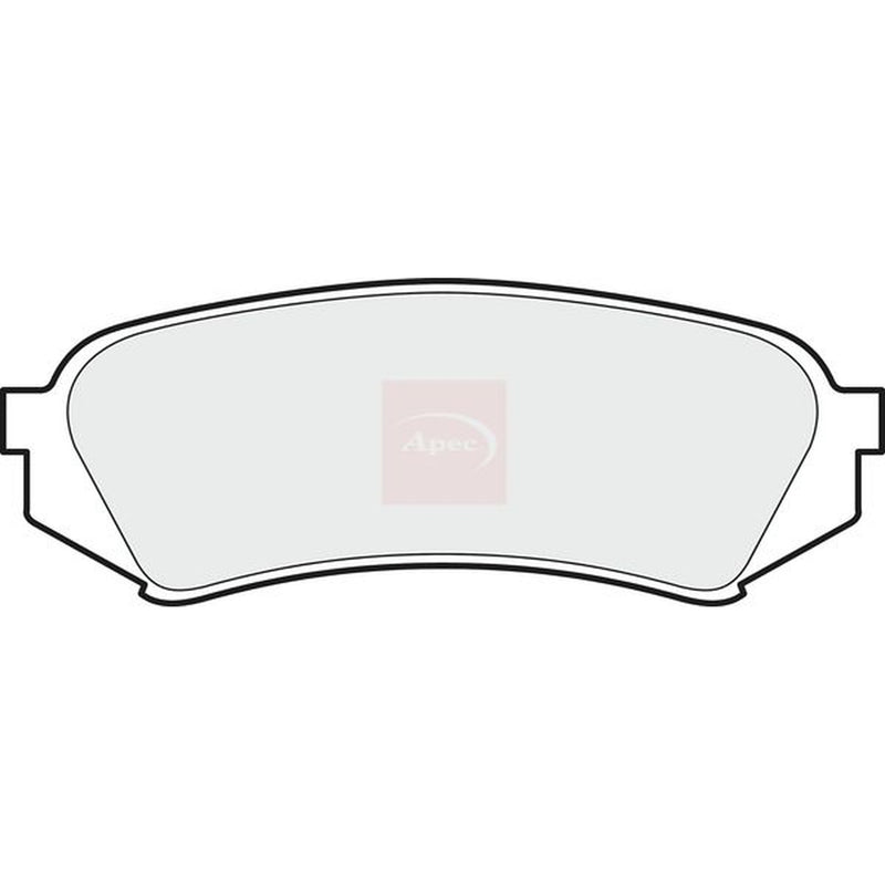 Apec Rear Brake Pad Set PAD1099