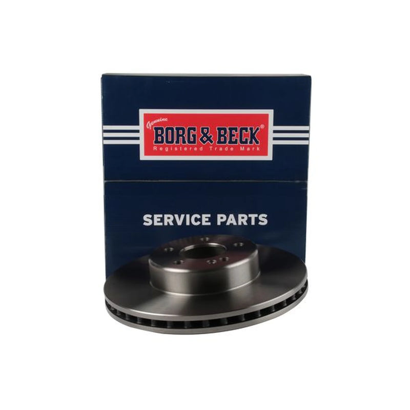 Borg & Beck 2 x Vented Front Brake Discs BBD7020S