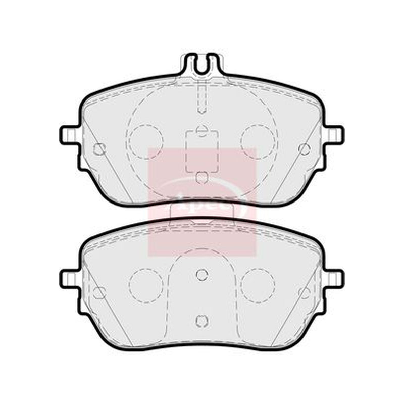 Apec Front Brake Pad Set PAD2244