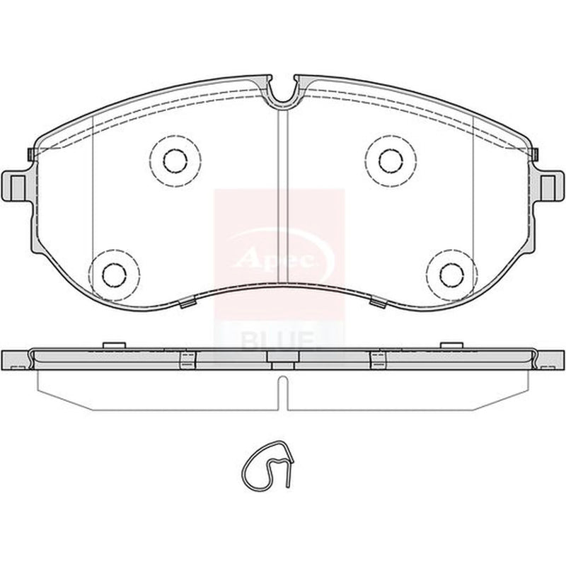 Apec Front Brake Pad Set PD4033
