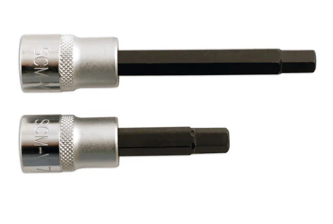 Laser Tools Hex Bit Set 7mm 2pc - PL