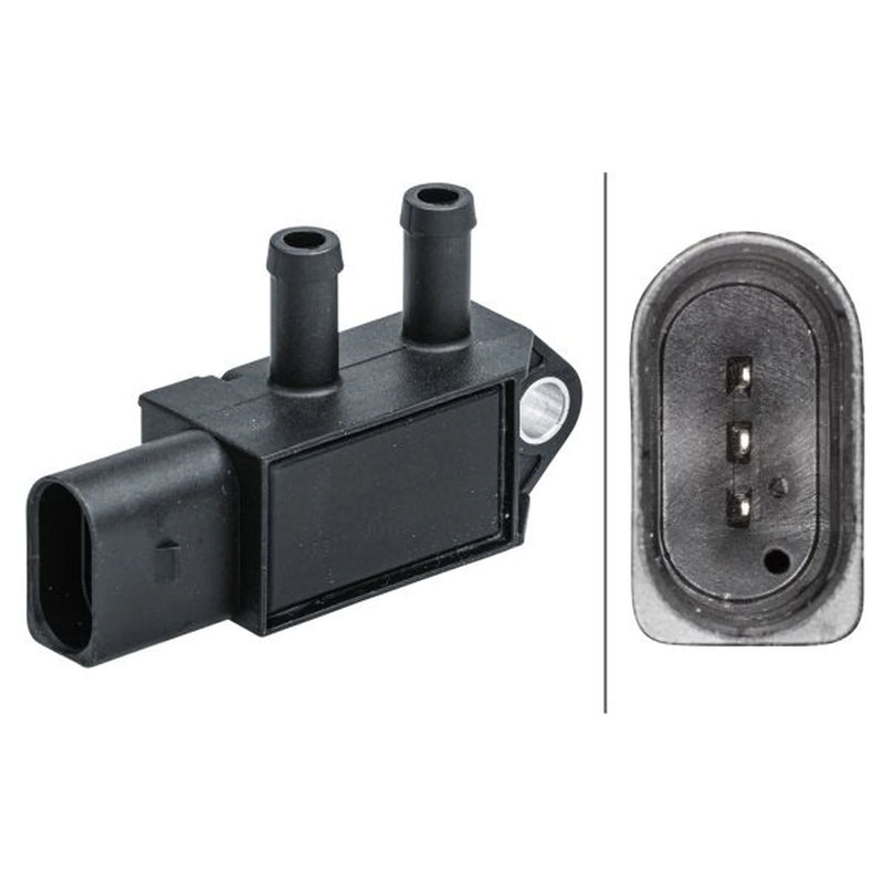 Hella Exhaust Pressure Sensor before soot particulate filter 6PP 009 409-621