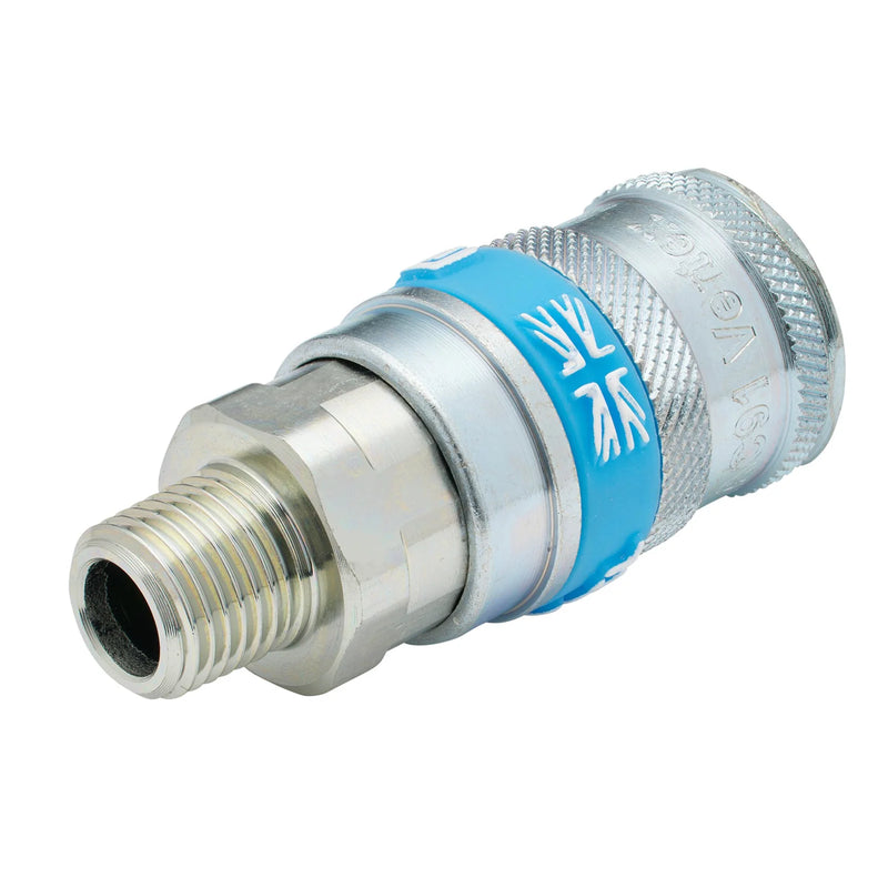 Draper BSP Taper Male Thread Vertex Air Coupling