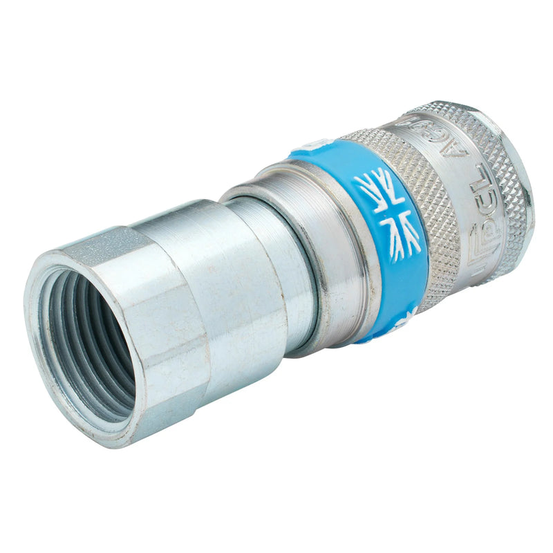 Draper Air Coupling BSP Taper Female Thread Vertex - Multi-Length Options