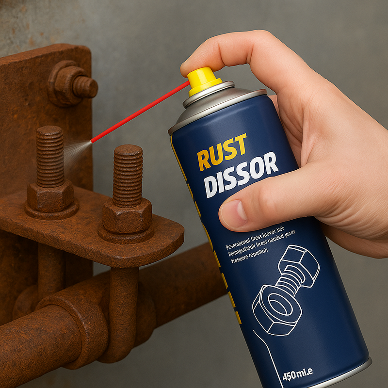 Mannol Rust Dissolver Rust Remover Spray Water Repellent Anti Friction 450ml
