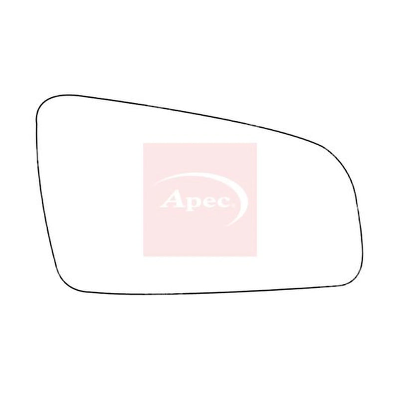 Apec Exterior Wing Mirror Glass Right AMS2160