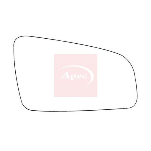 Apec Exterior Wing Mirror Glass Right AMS2160