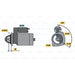 Bosch Starter Motor (Hgv) 0001231017 Bosch  - Town Parts