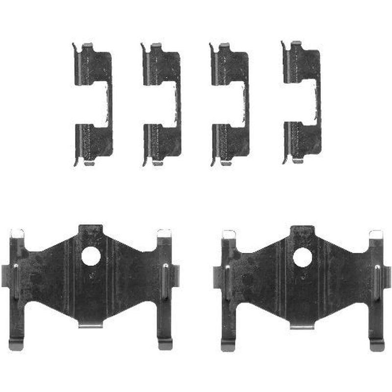 Textar Brake Pad Accessory Fitting Kit Rear 82073100