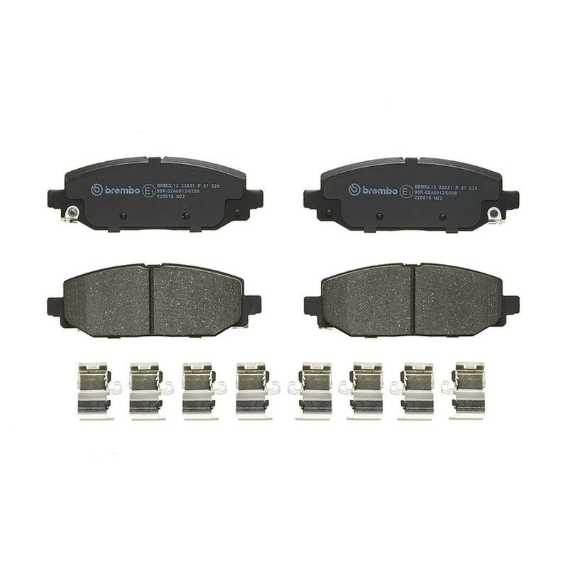 Brembo 4 x Rear Brake Pad Set P37025