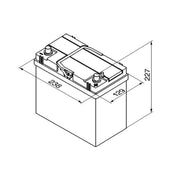 Bosch Batteries Battery 12V 45Ah 330A 0 092 S40 210