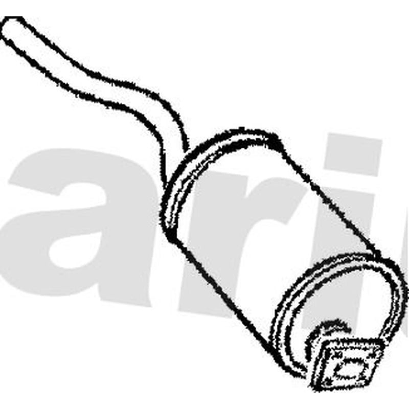 Klarius Box With Tail Pipe Rear LR29E