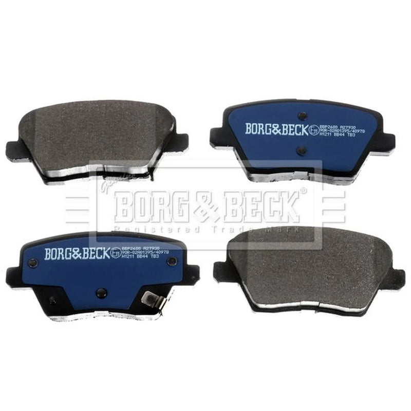 Borg & Beck 4 x Rear Brake Pad Set BBP2680