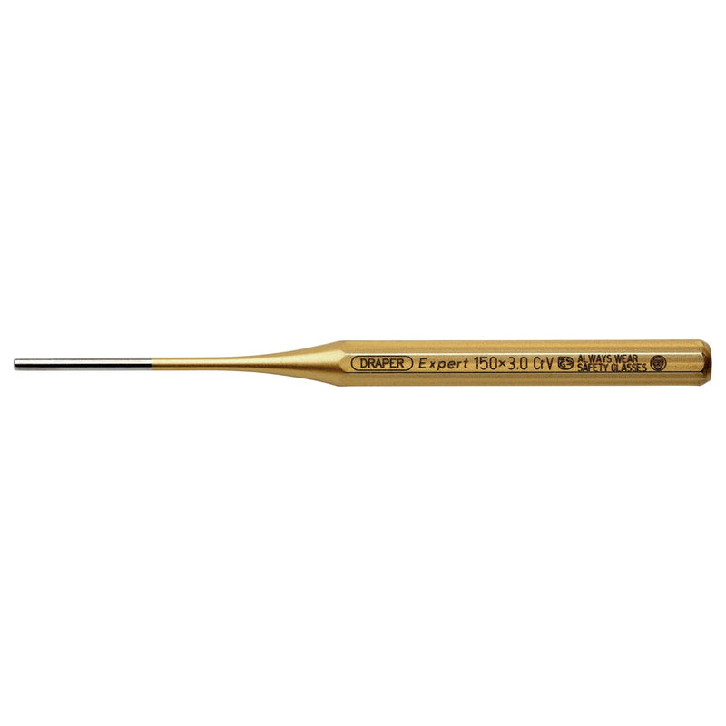 Draper Expert Octagonal Parallel Pin Punch 3mm x 150mm