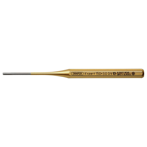 Draper Expert Octagonal Parallel Pin Punch 3mm x 150mm