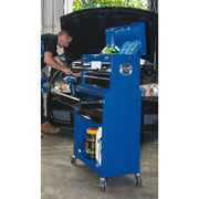 Draper Narrow Tool Chest, 6 Drawer, 24" Blue