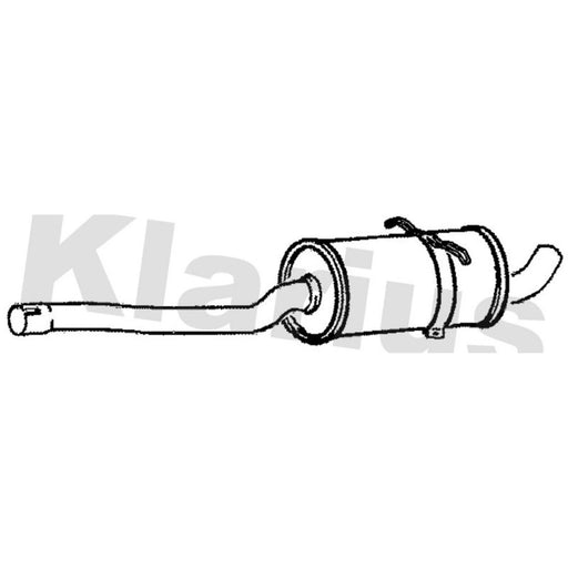 Klarius Box With Centre Pipe Centre VO115K