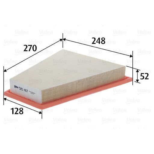 Valeo Engine Air Filter 585487