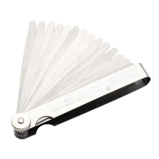 Draper Feeler Gauge Set 20 Blade 100mm Long