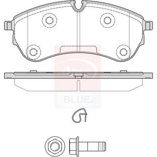 Apec Front Brake Pad Set PD4043