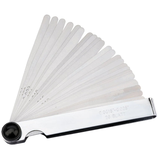 Draper Feeler Gauge Set 26 Blade 100mm Taper Blades