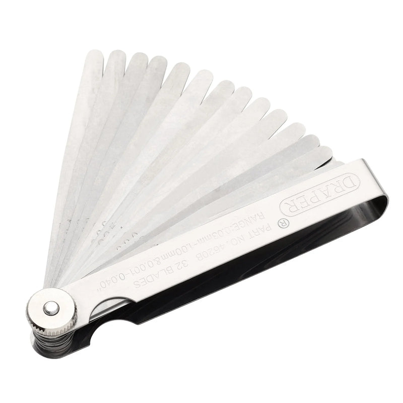 Draper Feeler Gauge Set 32 Blade 100mm