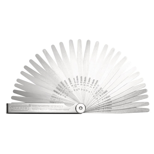 Draper Feeler Gauge Set 32 Blade 100mm