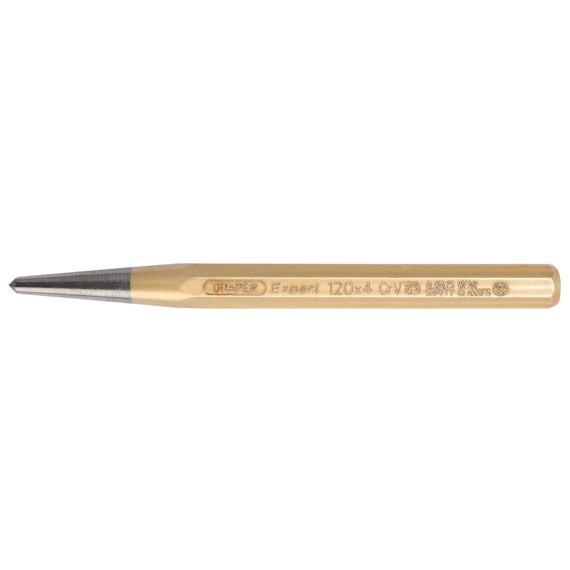 Draper Expert Centre Punch 4 x 120mm - Chrome Vanadium Steel
