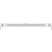 Abtex Brake Hydraulic Hose Line Rear ABH1091