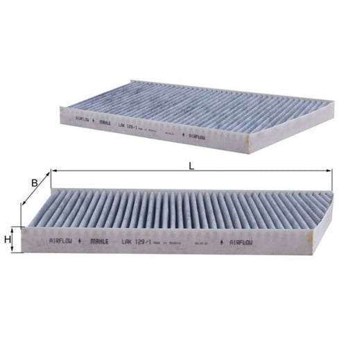 Mahle Cabin Air Filter (Pollen Filter) LAK 129/1