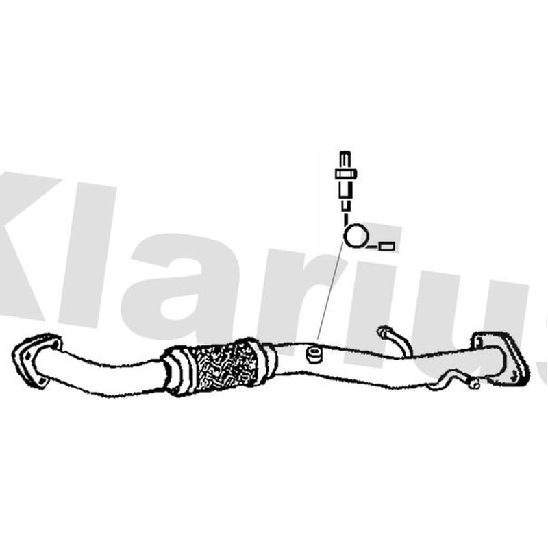 Klarius Exhaust Pipe OD GM732B
