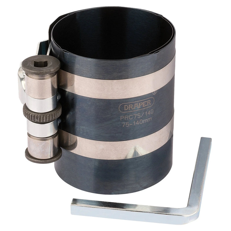 Draper Piston Ring Compressor 75-140mm