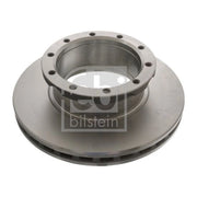 Febi 2 x Internally Vented Rear Brake Discs 18653