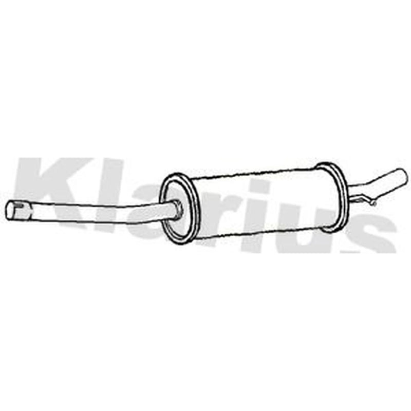 Klarius Box With Centre Pipe FE1164D