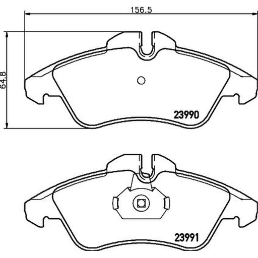 Mintex Brake Pad Set MDB2688