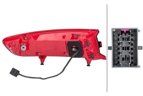 Hella 2SD 011 499-121 Tail Light Assembly