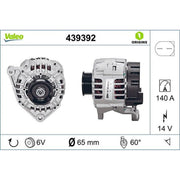 Valeo Car Alternator 12V 439392