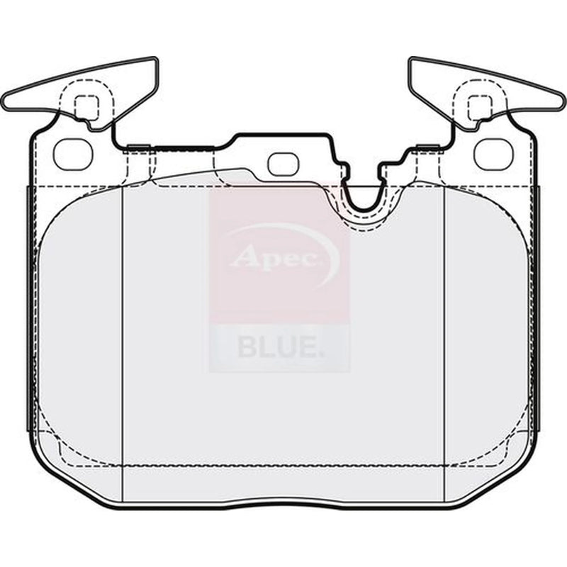Apec Front Brake Pad Set PD3724