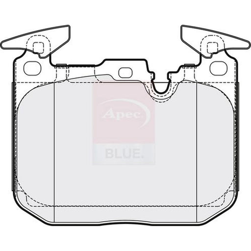 Apec Front Brake Pad Set PD3724