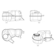 NRF Coolant Expansion Tank 454038