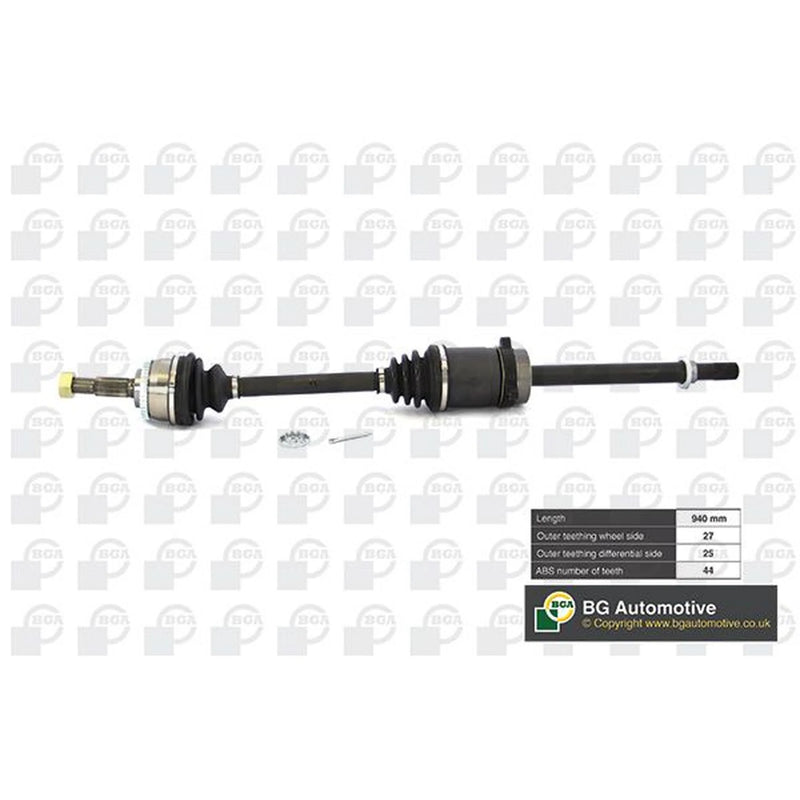 BGA CV Drive Shaft Driveshaft Front Right DS6304RA