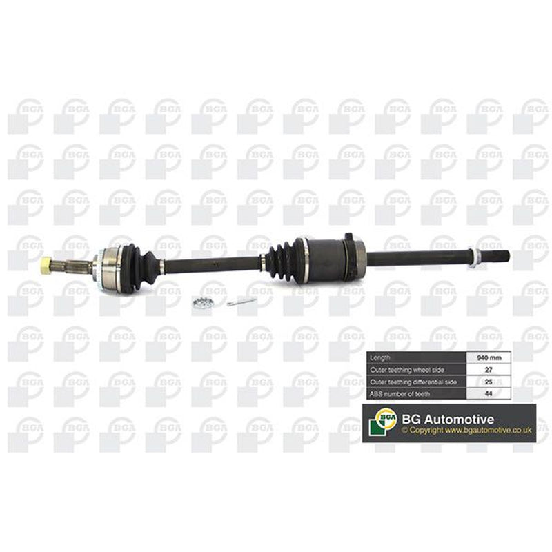 BGA CV Drive Shaft Driveshaft Front Right DS6304RA
