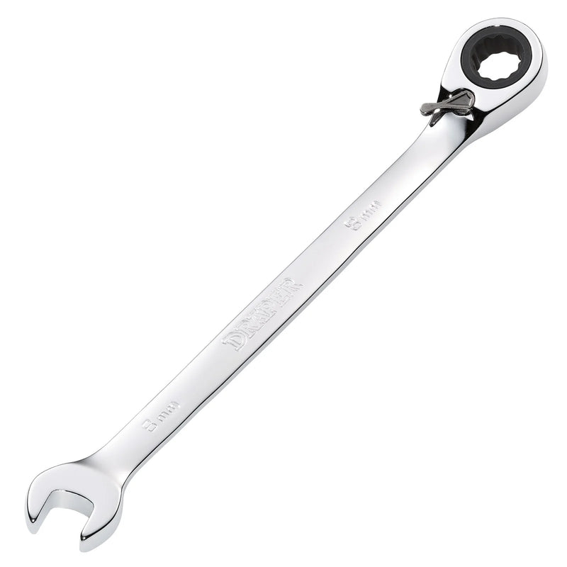 Draper HI-TORQ® Metric Reversible Ratcheting Combination Spanner