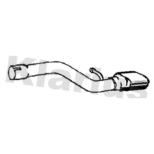 Klarius Exhaust Pipe OD GM752W