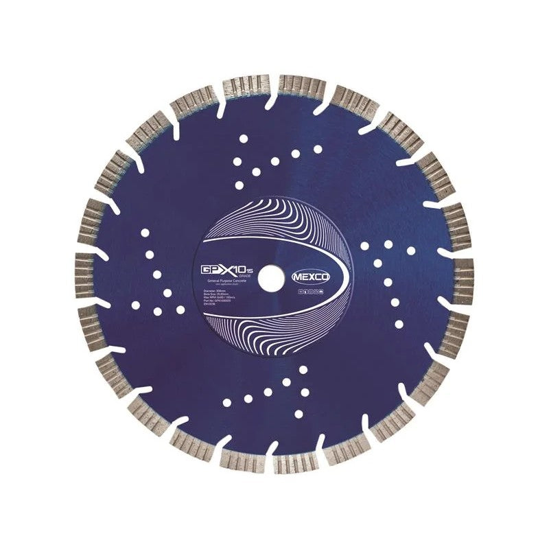 MEXCO GPX10-15 Concrete Diamond Blade 300 x 20mm - GPX1530020