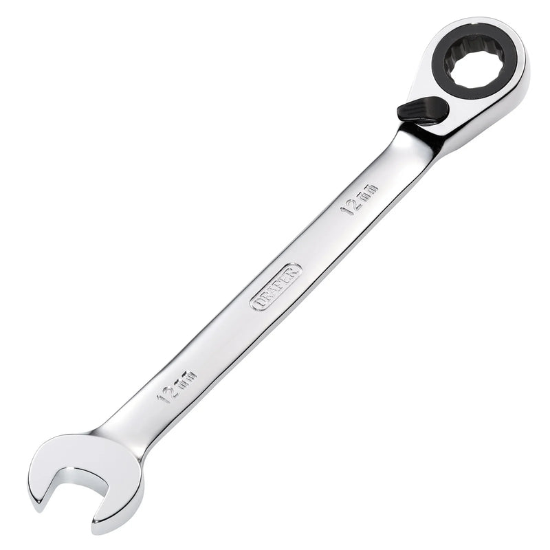 Draper HI-TORQ® Metric Reversible Ratcheting Combination Spanner