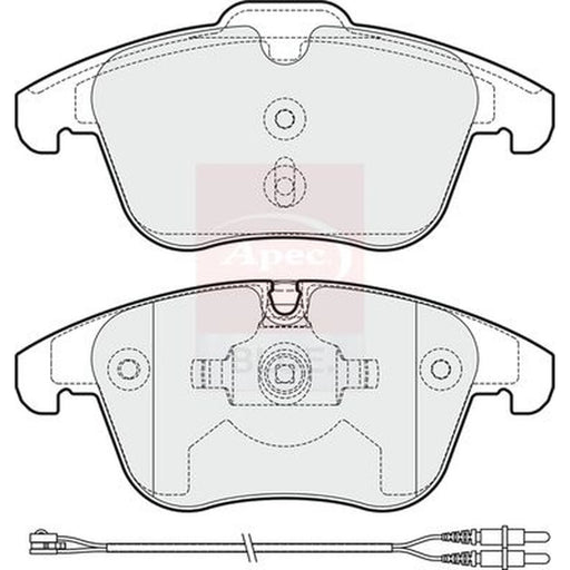 Apec Front Brake Pad Set PD3249