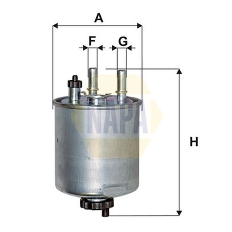NAPA Fuel Filter Element NFF2123